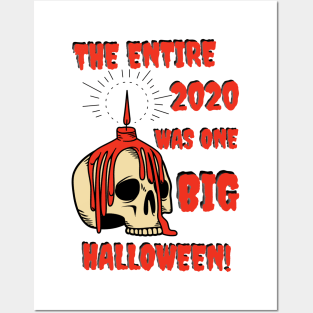 The entire 2020 was one big Halloween design Posters and Art